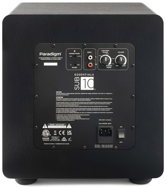 Сабвуфер PARADIGM Essentials Sub 10 2075255 фото