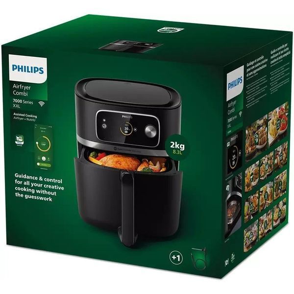 Мультипечь (аэрофритюрница) Philips Combi XXL Connected HD9880/90 025584 фото
