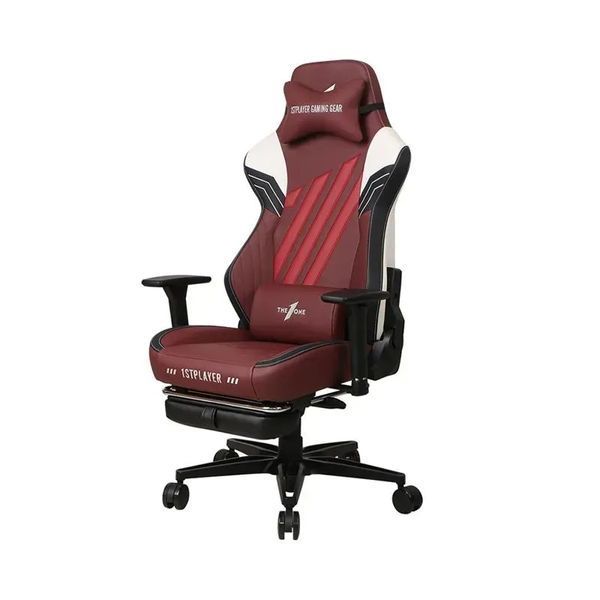 Компьютерное кресло для геймера 1Stplayer Duke Black/White/Red 578276ua фото