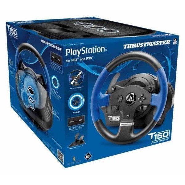 Комплект (кермо, педалі) Thrustmaster T150 Force Feedback Official Sony licensed Black (4160628) 018660 фото