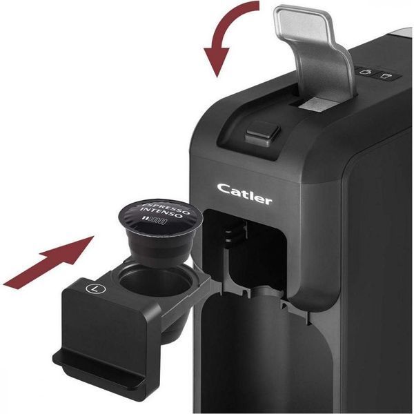 Капсульная кофеварка эспрессо Catler ES 703 Porto Black (ES703PORTOB) 016737 фото