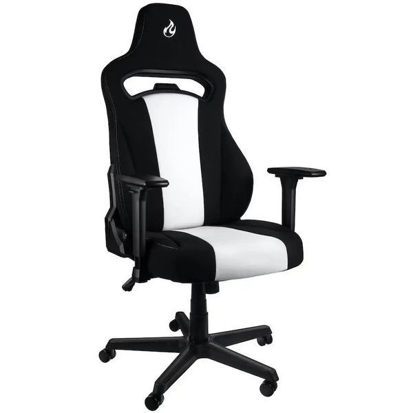 Комп'ютерне крісло для геймера Nitro Concepts E250 Radiant White 019387 фото