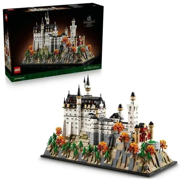 Блоковий конструктор LEGO Architecture Замок Нойшванштайн (21063) 613483 фото