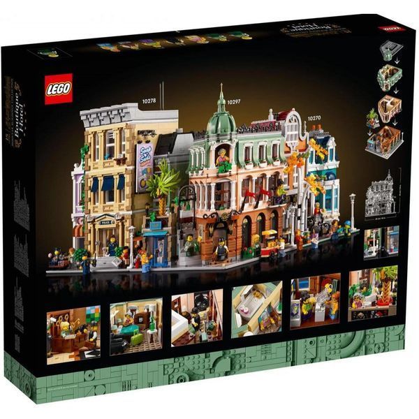 Блоковий конструктор LEGO Icons Бутік-готель (10297) 009445 фото
