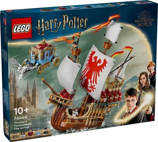 Блоковий конструктор LEGO Harry Potter Тричаклунський турнір: Прибуття (76440) 613417 фото