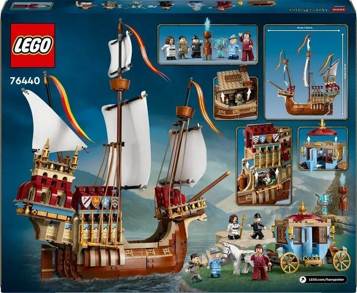 Блоковий конструктор LEGO Harry Potter Тричаклунський турнір: Прибуття (76440) 613417 фото