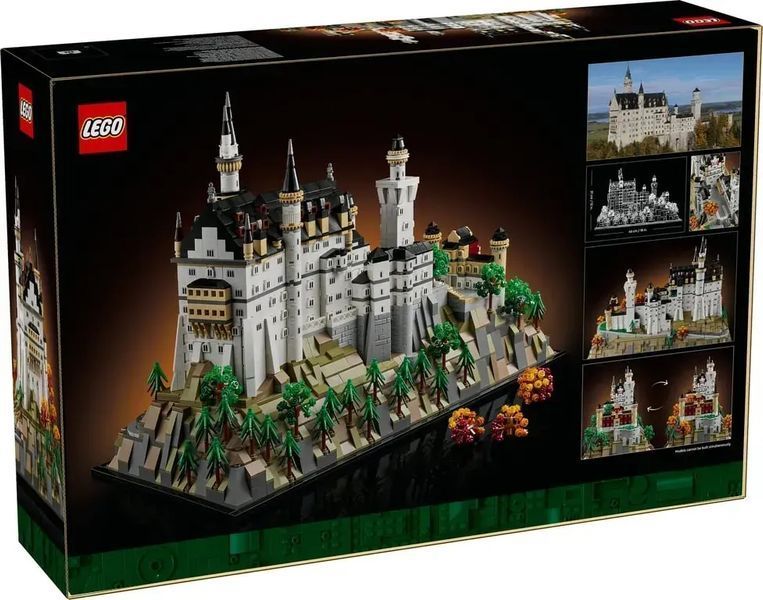 Блоковий конструктор LEGO Architecture Замок Нойшванштайн (21063) 613483 фото