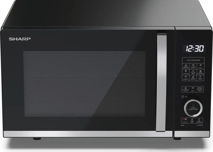 Микроволновка с грилем Sharp YC-QG204AE-B 020568 фото