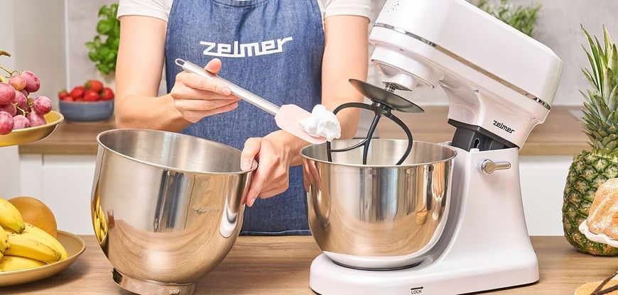 Планетарный кухонный комбайн ZELMER ZKR2000 800 Вт Super Silent (2 чаши в комплекте) 2059224 фото