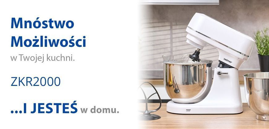 Планетарный кухонный комбайн ZELMER ZKR2000 800 Вт Super Silent (2 чаши в комплекте) 2059224 фото