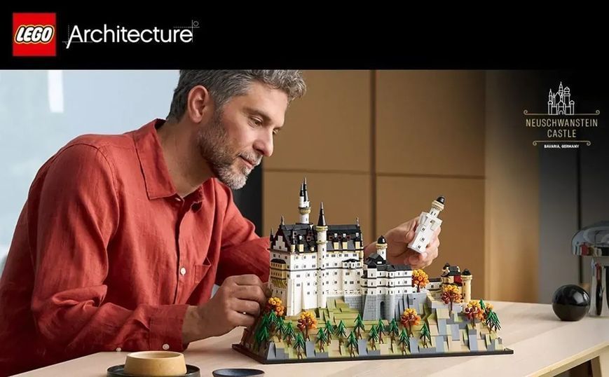 Блоковий конструктор LEGO Architecture Замок Нойшванштайн (21063) 613483 фото