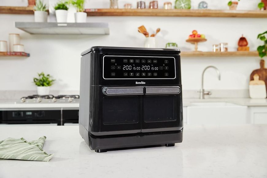 Фритюрниця без масла BREVILLE VDF130X 11л з подвійним кошиком 2085267 фото