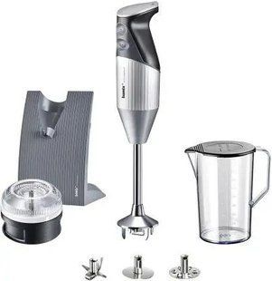 Занурювальний блендер Bamix Type D Swissline 200W Silver 015634 фото