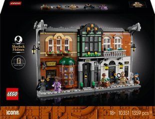 Блоковий конструктор LEGO Icons Sherlock Holmes: Книжковий куточок (10351) 613938 фото