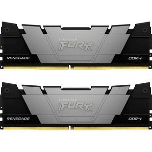 Пам'ять для настільних комп'ютерів Kingston FURY 64 GB (2x32GB) DDR4 3600 MHz Renegade Black (KF436C18RB2K2/64) 033954 фото