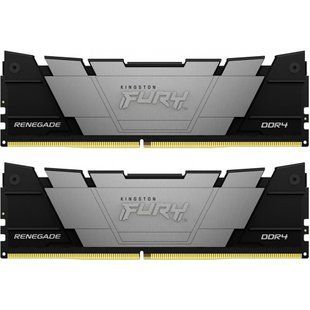 Пам'ять для настільних комп'ютерів Kingston FURY 64 GB (2x32GB) DDR4 3200 MHz Renegade Black (KF432C16RB2K2/64) 033820 фото