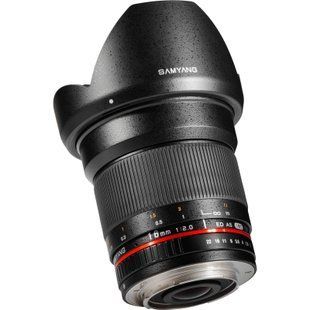 Ширококутний об'єктив Samyang 16mm f/2,0 ED AS UMC CS 043637 фото