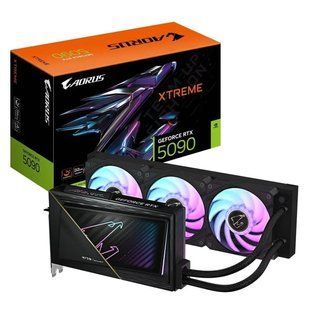 Видеокарта Gigabyte Aorus GeForce RTX 5090 Xtreme Waterforce 32G (GV-N5090AORUSX W-32GD) 577626ua фото
