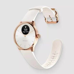 Смарт-часы Withings ScanWatch Light 37mm White Gold 613281 фото