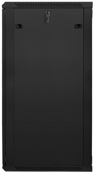 Шкаф RACK LANBERG 19" 27U WF01-6627-10B 600 x 600 мм, настенный, черный 470889 фото