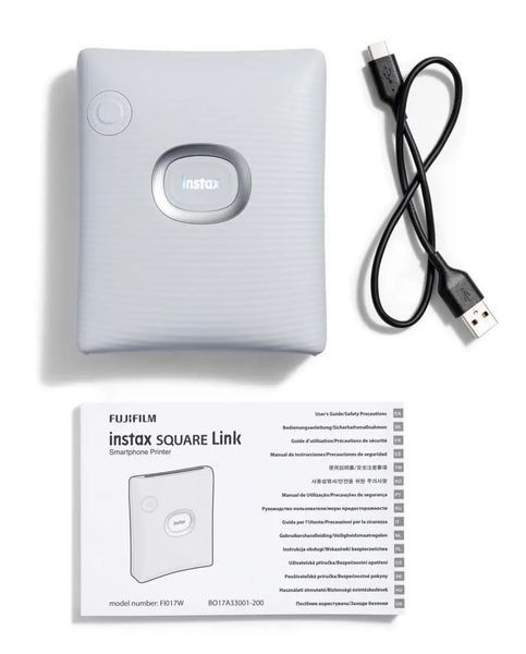 Мобильный принтер Fujifilm Instax SQ Link White 024045 фото