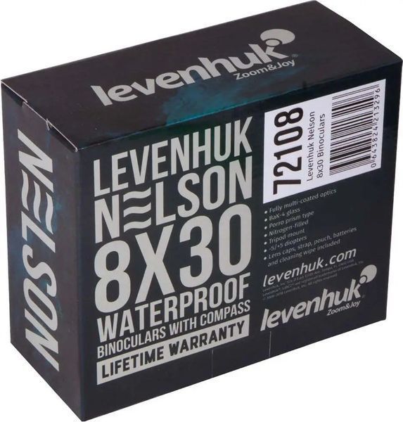 Бинокль Levenhuk Nelson 8x30 004803 фото