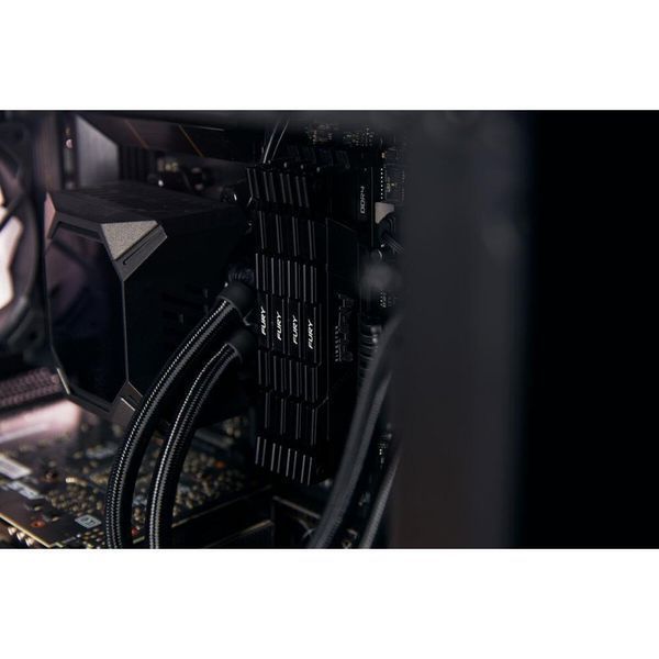 Память для настольных компьютеров Kingston FURY 64 GB (2x32GB) DDR4 3200 MHz Renegade Black (KF432C16RB2K2/64) 033820 фото
