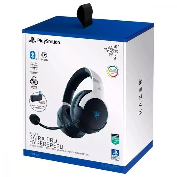 Навушники з мікрофоном Razer Kaira Pro HyperSpeed - PlayStation Licensed (RZ04-04030200-R3G1) 029797 фото