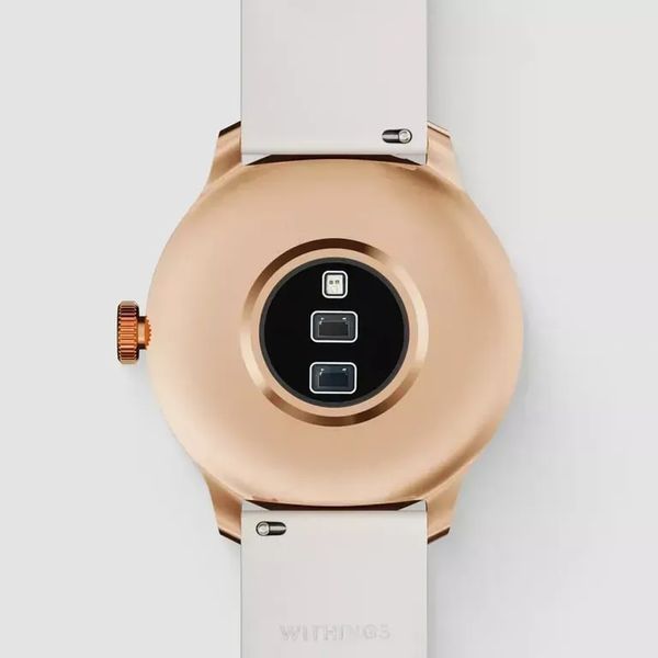 Смарт-часы Withings ScanWatch Light 37mm White Gold 613281 фото