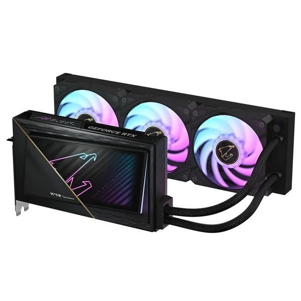 Видеокарта Gigabyte Aorus GeForce RTX 5090 Xtreme Waterforce 32G (GV-N5090AORUSX W-32GD) 577626ua фото