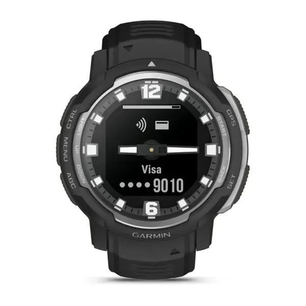 Смарт-годинник Garmin Instinct Crossover - Standard Edition Black (010-02730-13/03) 613079 фото