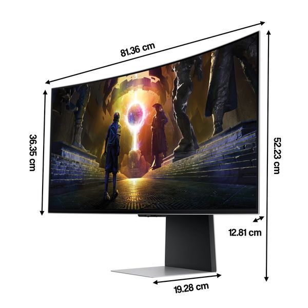 Монітор SAMSUNG Odyssey G8 LS34DG850SUXDU 34.1" OLED 3440x1440px 175Гц 0.03 мс [GTG] Вигнутий 2016553 фото