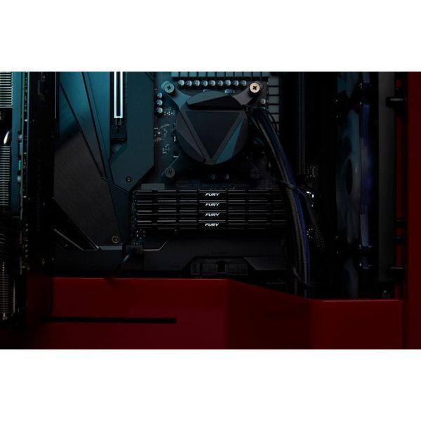 Память для настольных компьютеров Kingston FURY 64 GB (2x32GB) DDR4 3200 MHz Renegade Black (KF432C16RB2K2/64) 033820 фото