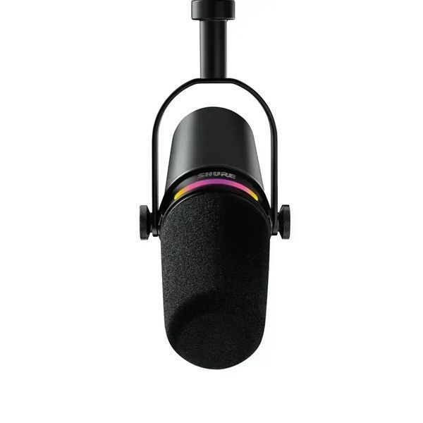 Мікрофон студійний, для ПК/ для стрімінгу, подкастів Shure MV7+ (MV7+-K) 572874 фото