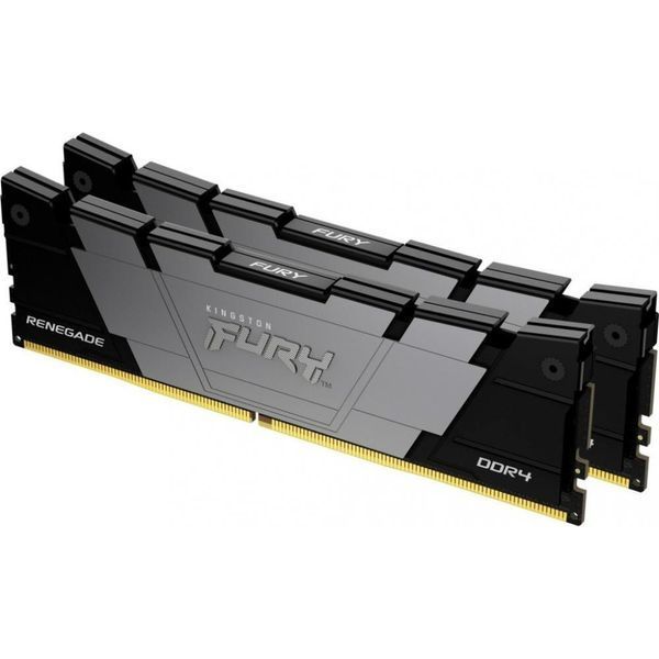 Память для настольных компьютеров Kingston FURY 64 GB (2x32GB) DDR4 3600 MHz Renegade Black (KF436C18RB2K2/64) 033954 фото