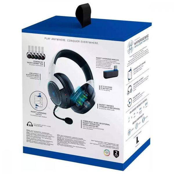 Навушники з мікрофоном Razer Kaira Pro HyperSpeed - PlayStation Licensed (RZ04-04030200-R3G1) 029797 фото