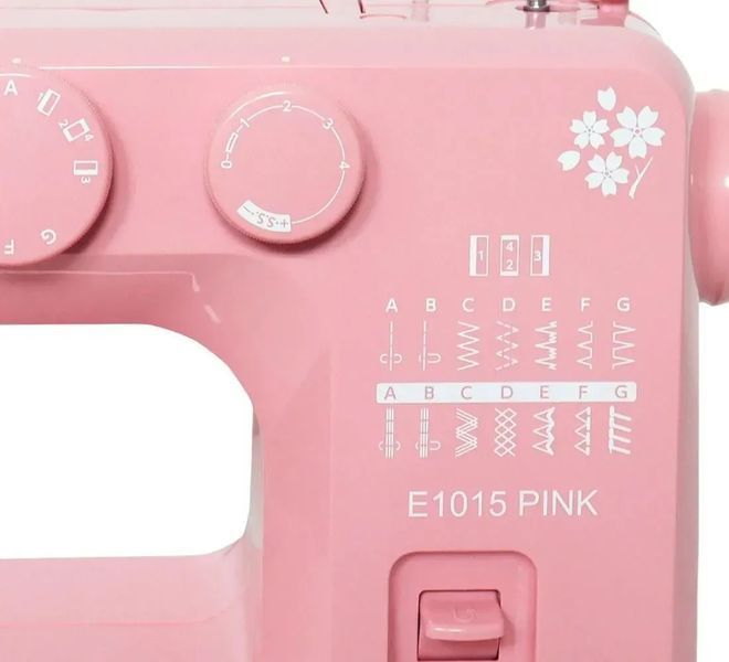 Швейна машинка електромеханічна Janome Juno E1015 Pink 612352 фото