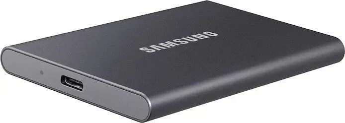 SSD накопичувач Samsung T7 1 TB Titan Gray (MU-PC1T0T/WW) 338741ua фото