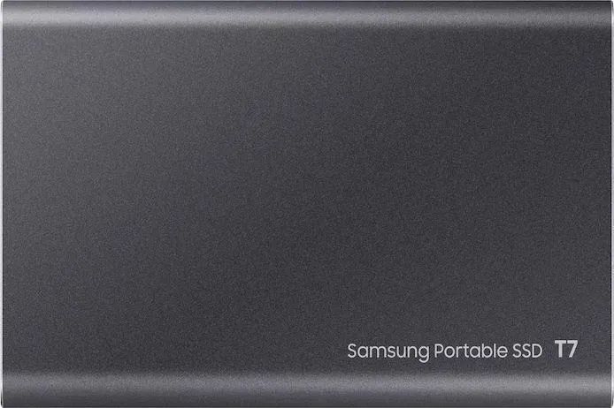 SSD накопичувач Samsung T7 1 TB Titan Gray (MU-PC1T0T/WW) 338741ua фото