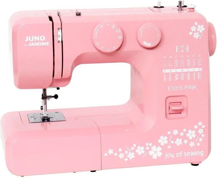 Швейна машинка електромеханічна Janome Juno E1015 Pink 612352 фото