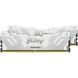 Память для настольных компьютеров Kingston FURY 32 GB (2x16GB) DDR5 6400 MHz Renegade Silver/White (KF564C32RWK2-32) 033770 фото 2
