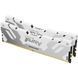 Память для настольных компьютеров Kingston FURY 32 GB (2x16GB) DDR5 6400 MHz Renegade Silver/White (KF564C32RWK2-32) 033770 фото 1