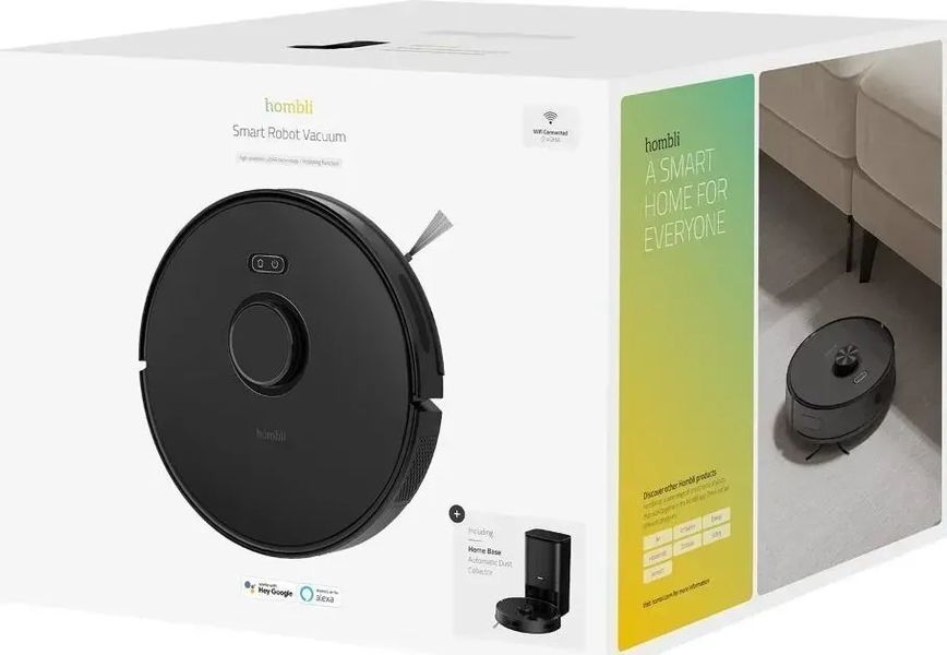 Робот-пилосос Avanca International BV Hombli Smart Robot Vacuum (HBVR-0100) 598516 фото