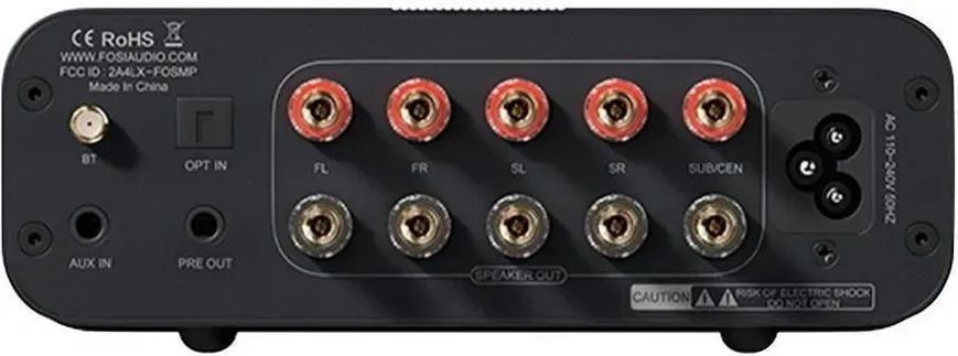 Усилитель мощности Fosi Audio HT4S Black 609050 фото