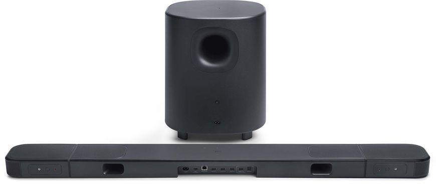 Саундбар JBL BAR 1000 MkII Черный 7.1.4-канальный, Беспроводной сабвуфер, 4K, Dolby Atmos, HDMI eARC, DTS:X, MultiBeam&trade; 3.0 2081374 фото