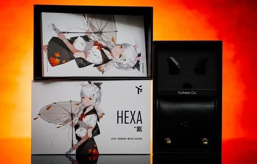 Наушники без микрофона Truthear Hexa Black 595980 фото