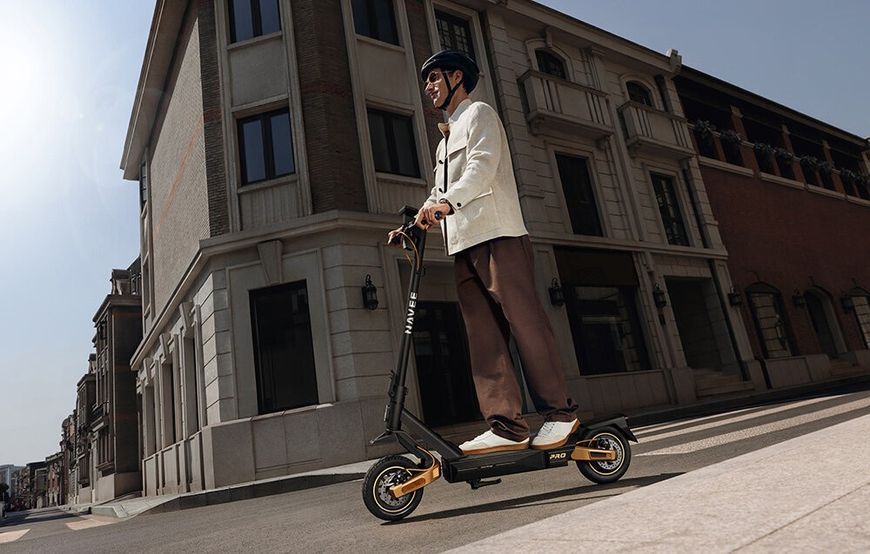 Електросамокат NAVEE ST5 Pro 75 км 1350 Вт Амортизація 10" Сірий 2136726 фото