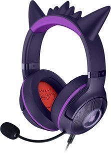 Навушники RAZER Kraken Kitty V2 Gengar Edition Накладні, Просторовий звук Фіолетовий 2092723 фото