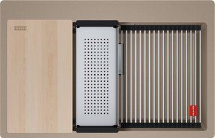 Мийка одночашна FRANKE Kanon KNG PRO 610-73 FTL114.0749.637 Cappuccino 51x79 2125200 фото