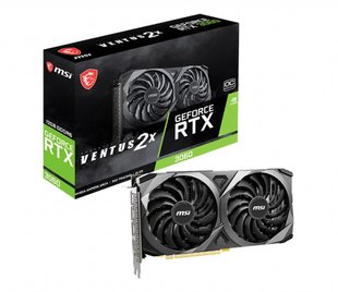 Видеокарта MSI GeForce RTX 3060 Ventus 2X 12G OC 477387 фото